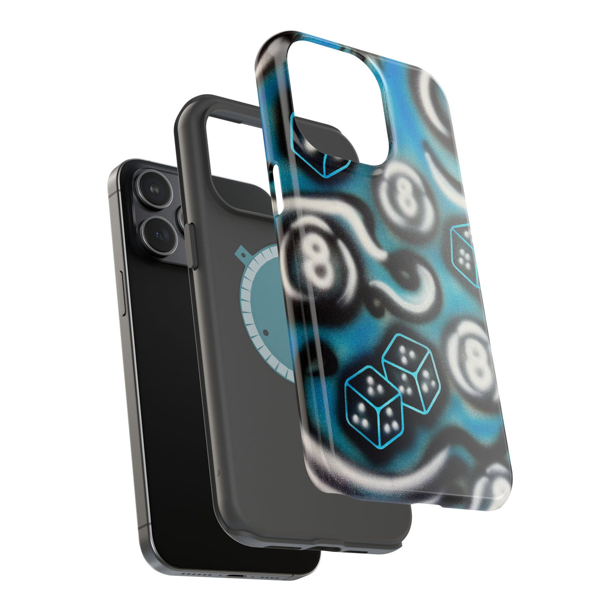 MagSafe "risk it!" airbrush iPhone case