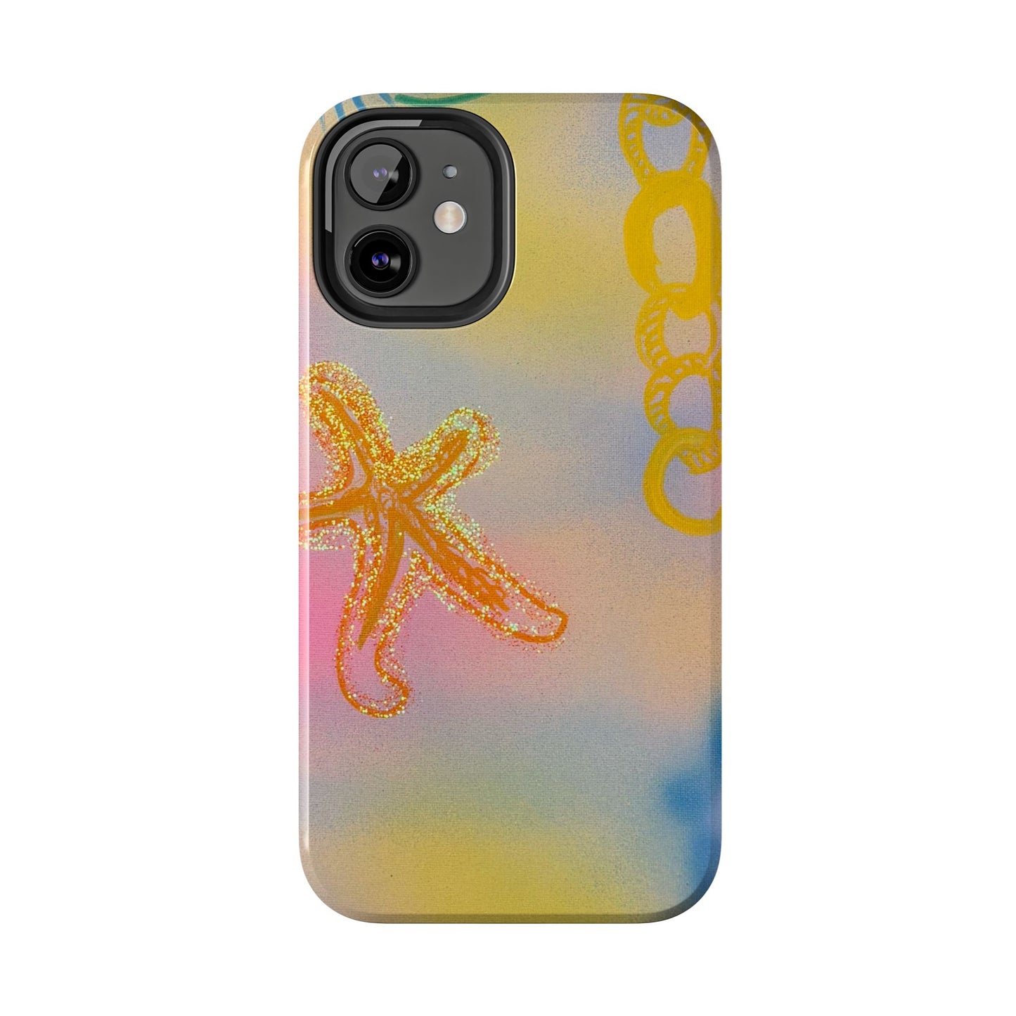 "sweet starfish" airbrush iPhone case