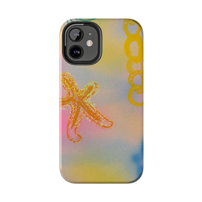 "sweet starfish" airbrush iPhone case