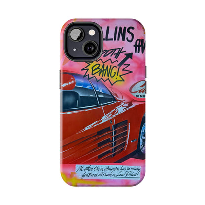 "miami momentos" airbrush iPhone case