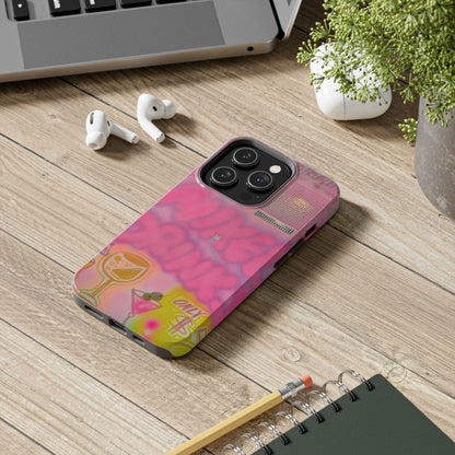 "mixed drinks" airbrush iPhone case