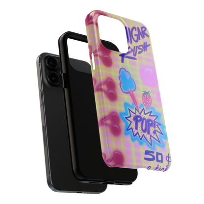 "sugar rush" airbrush iPhone case