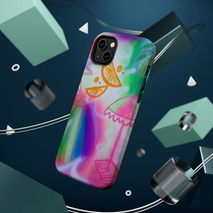 MagSafe "on the beach" airbrush iPhone case