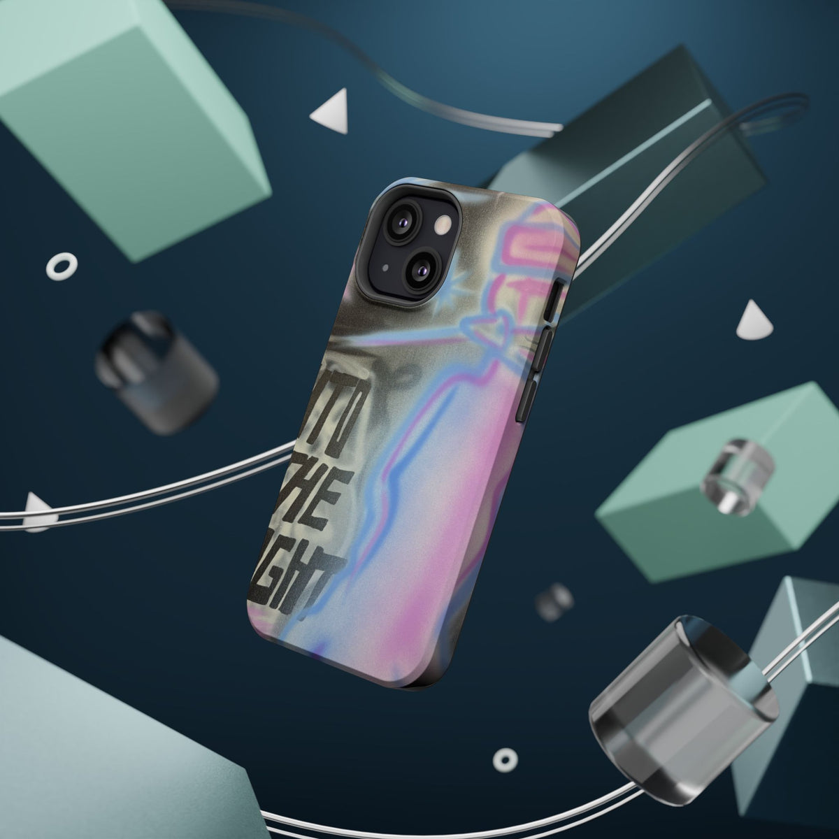 MagSafe "into the night pt. 2" Airbrush iPhone Hülle