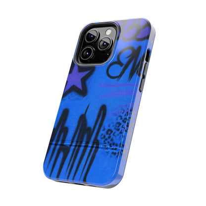 "infamous indigo" airbrush iPhone case