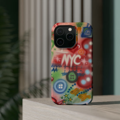 MagSafe "i <3 NYC" airbrush iPhone case