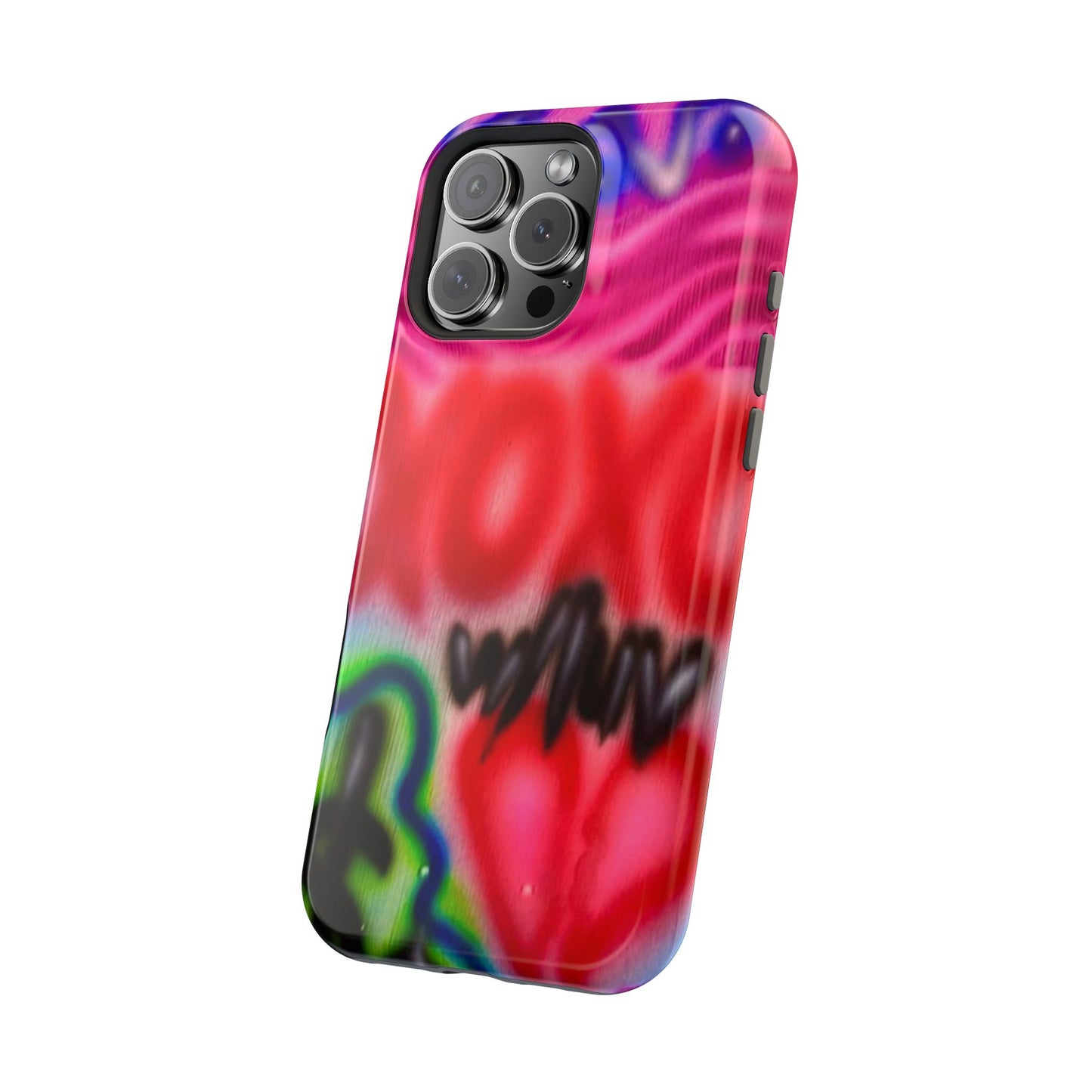 MagSafe Airbrush-iPhone-Hülle „with luv, xoxo“