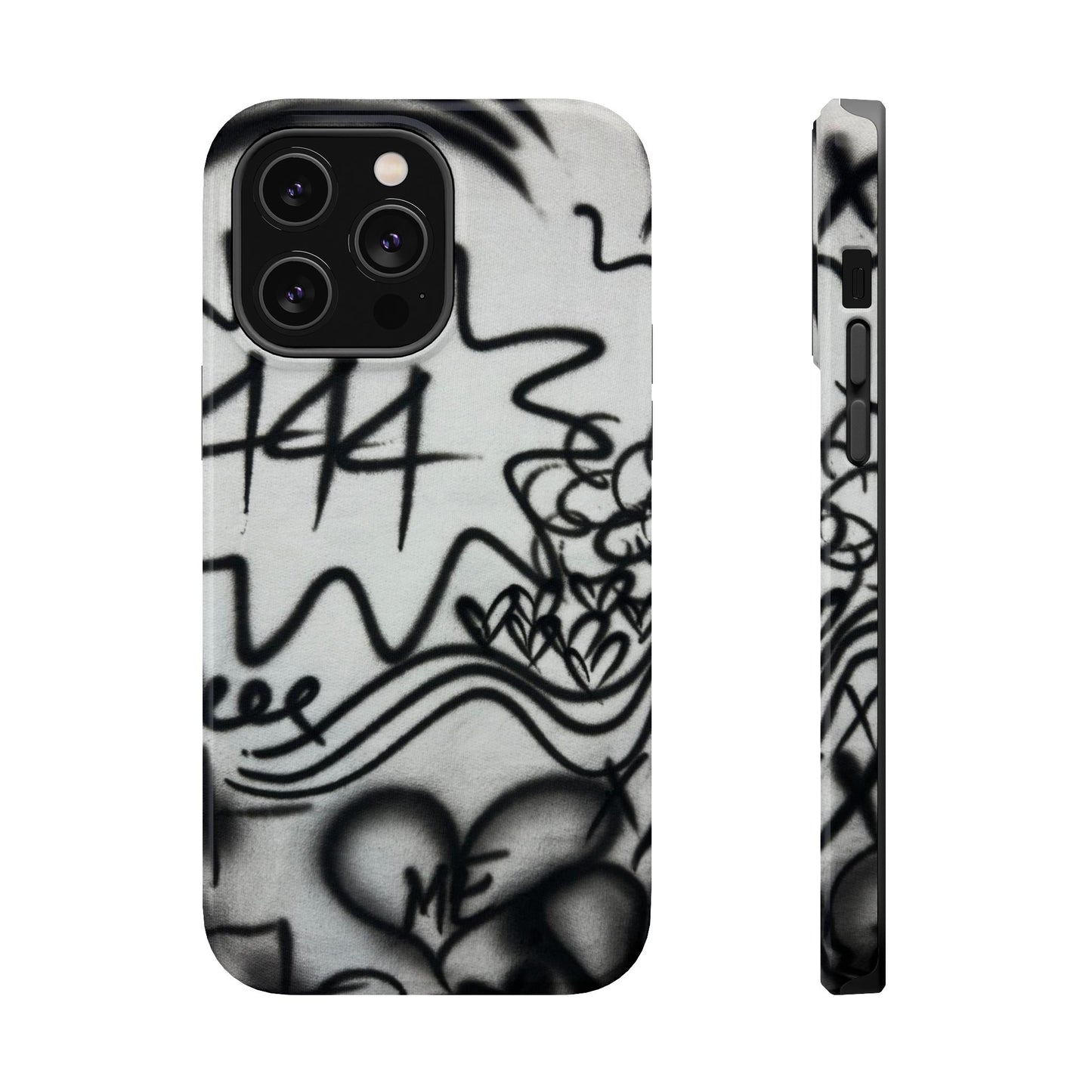 MagSafe „444“ Airbrush iPhone Hülle