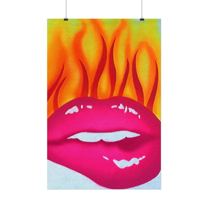 "flaming lips" airbrush rolled print