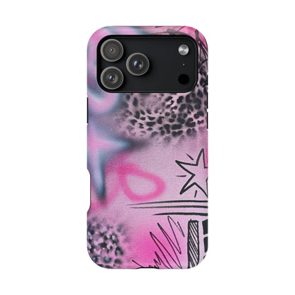 MagSafe "onyx cheetah" Airbrush iPhone Hülle