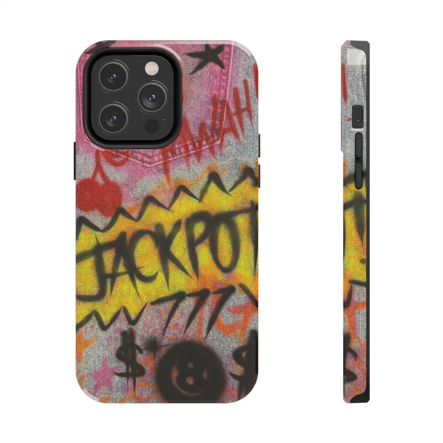 "jackpot!" airbrush iPhone case