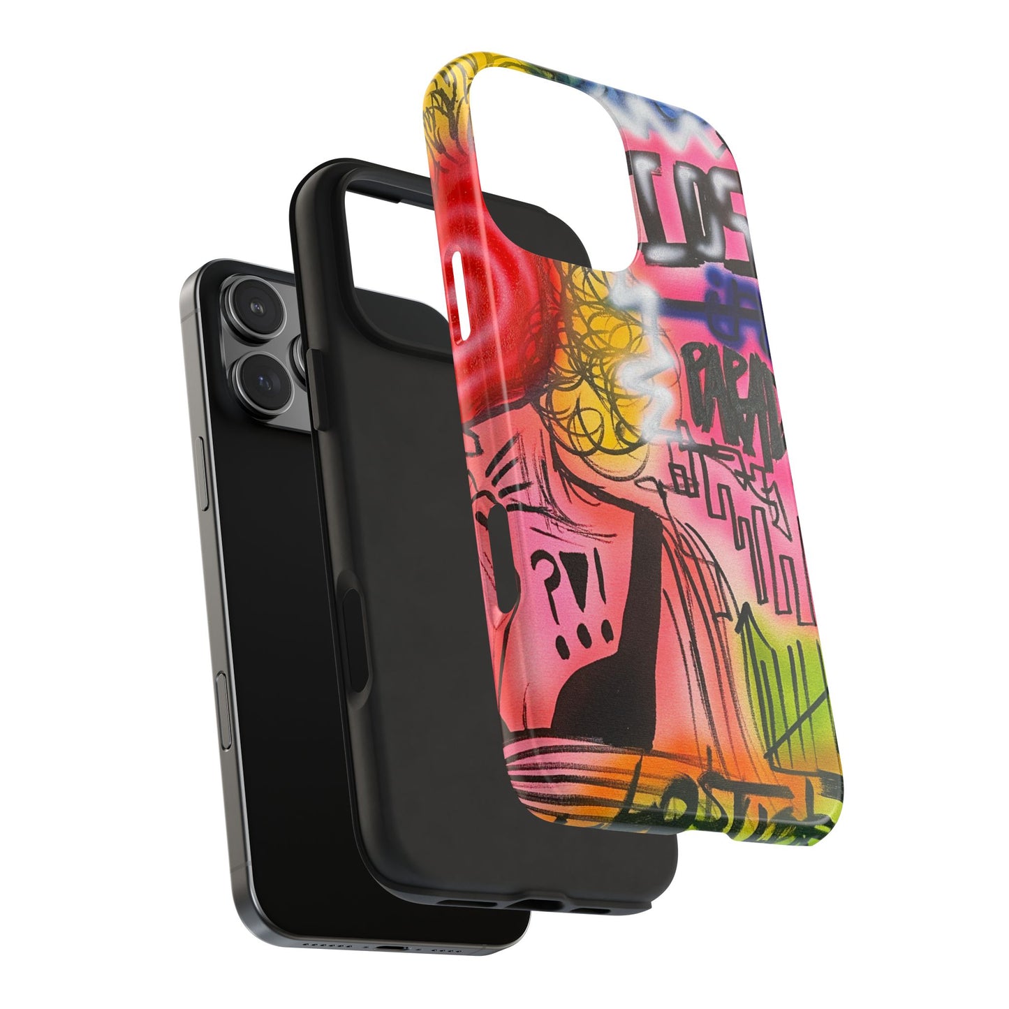 "lost in paradise" airbrush iPhone case