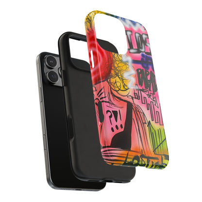 "lost in paradise" airbrush iPhone case