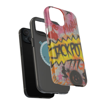 MagSafe "JACKPOT!" airbrush iPhone case