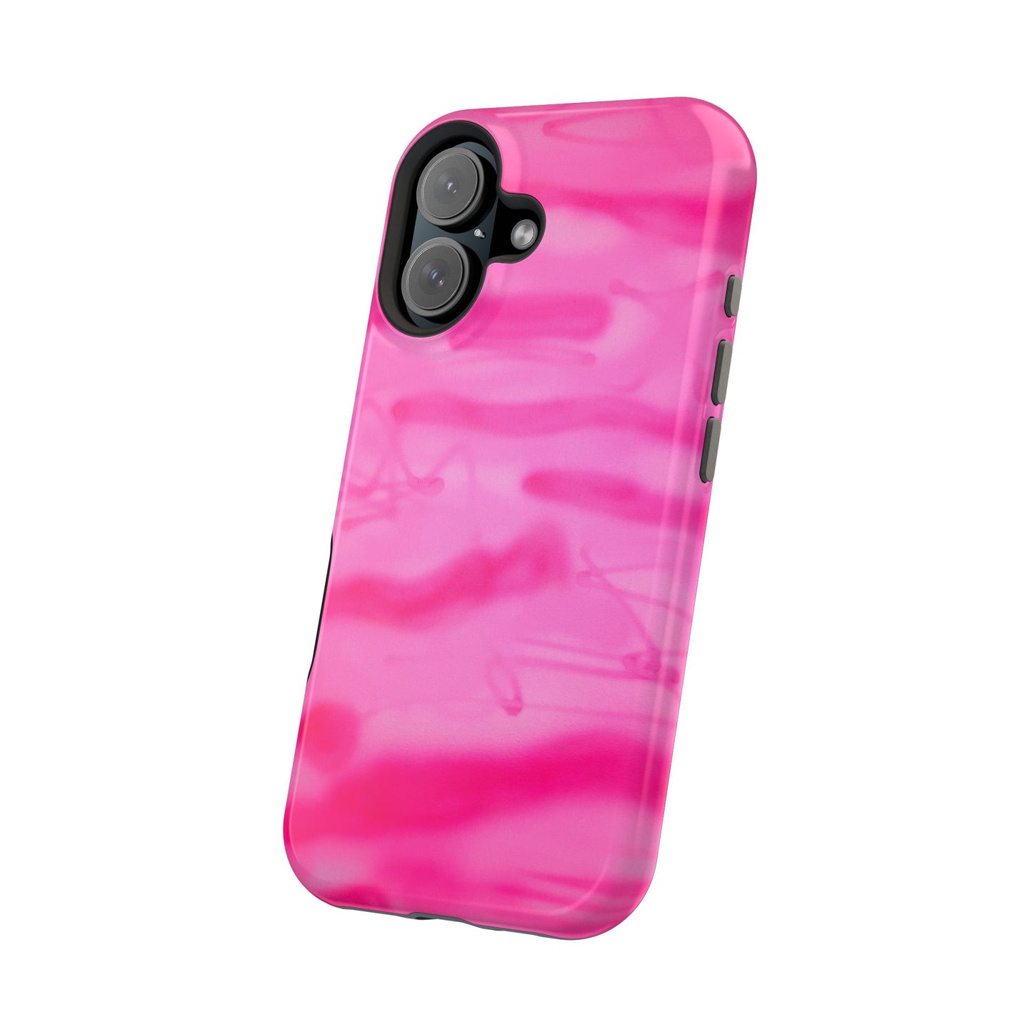 MagSafe "pink camo" airbrush iPhone case