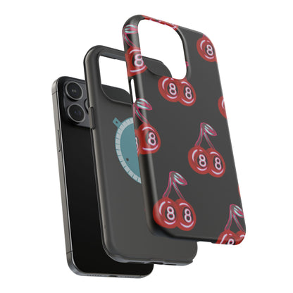 MagSafe "cami cherry" airbrush iPhone case