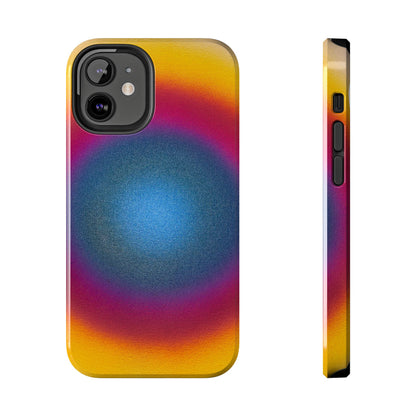 "blue raspberry aura" airbrush iPhone case