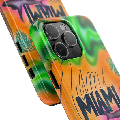 "miami, fl" airbrush iPhone case