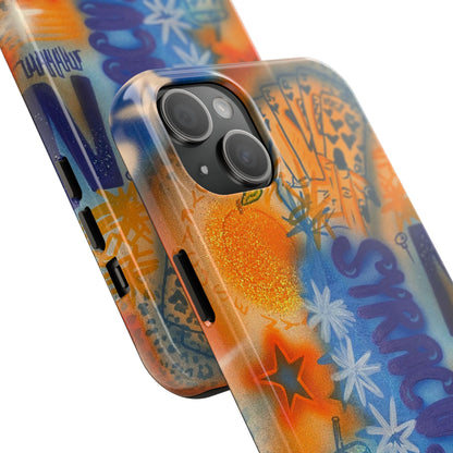 "syracuse" airbrush iPhone case