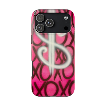 "money dream$" airbrush iPhone case