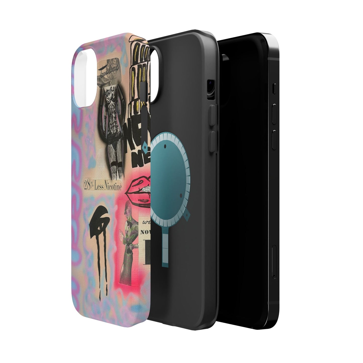 MagSafe "the feeling" airbrush iPhone case
