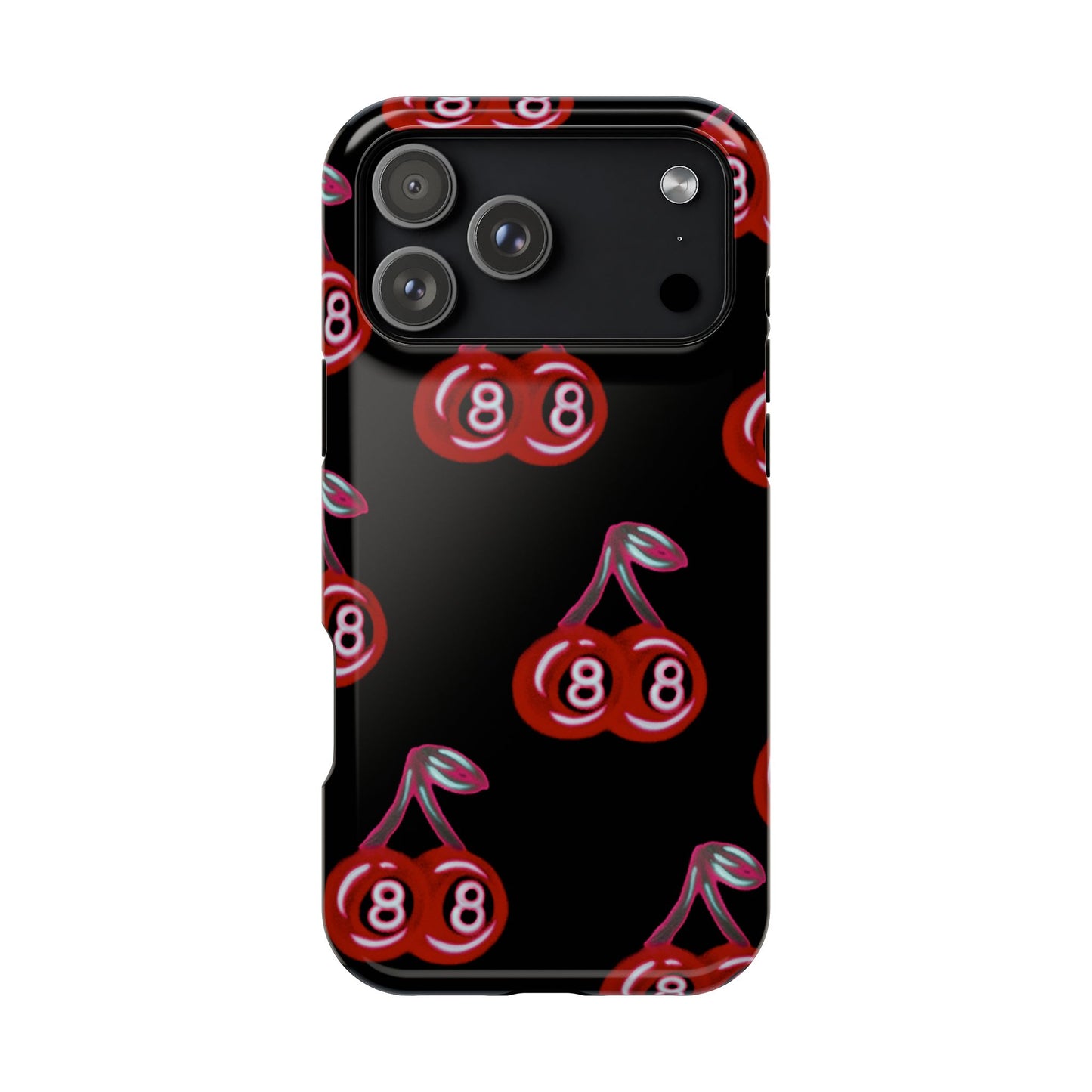 MagSafe „Cami Cherry“ Airbrush iPhone-Hülle