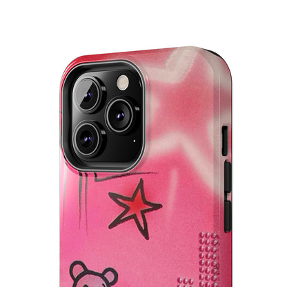 "teddy bear" airbrush iPhone case