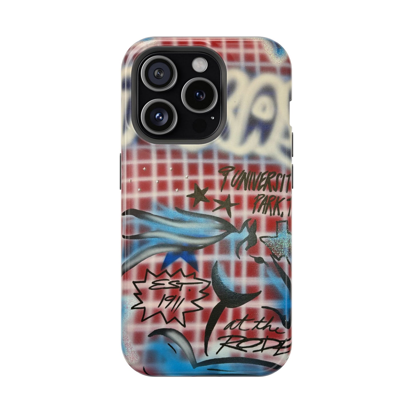 MagSafe "texas" airbrush iPhone case