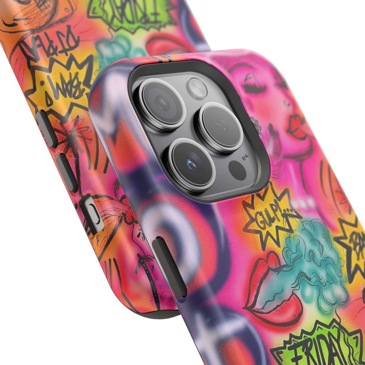 MagSafe „Vegas Ventures“ Airbrush iPhone-Hülle