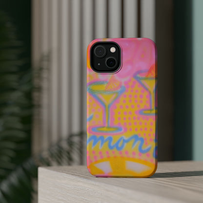 MagSafe "lemontini" airbrush iPhone case