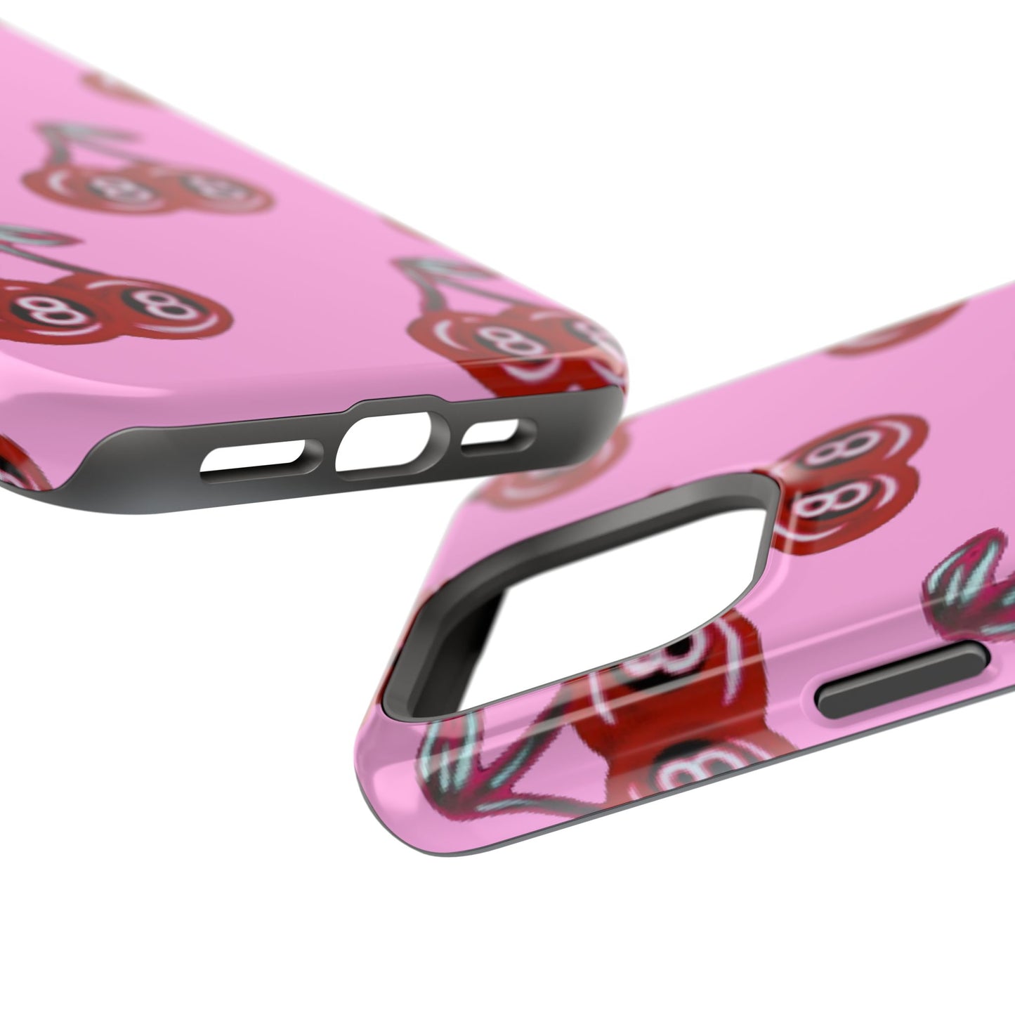 MagSafe "cami cherry pink" Airbrush iPhone Hülle