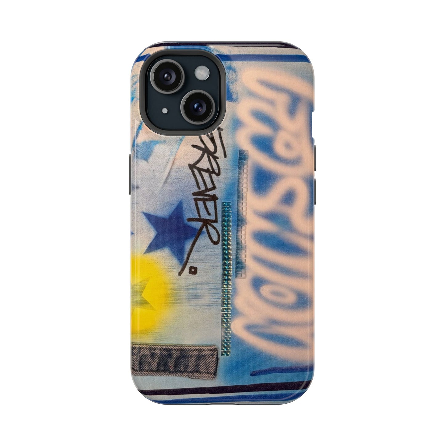 MagSafe "fashion forever" airbrush iPhone case