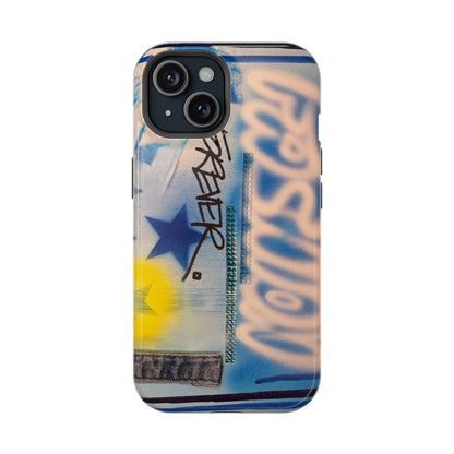 MagSafe "fashion forever" airbrush iPhone case