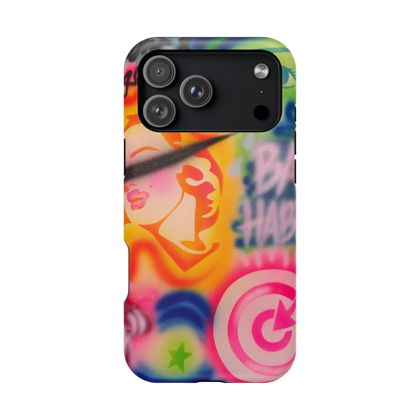 MagSafe „schlechte Angewohnheiten“ Airbrush iPhone Hülle