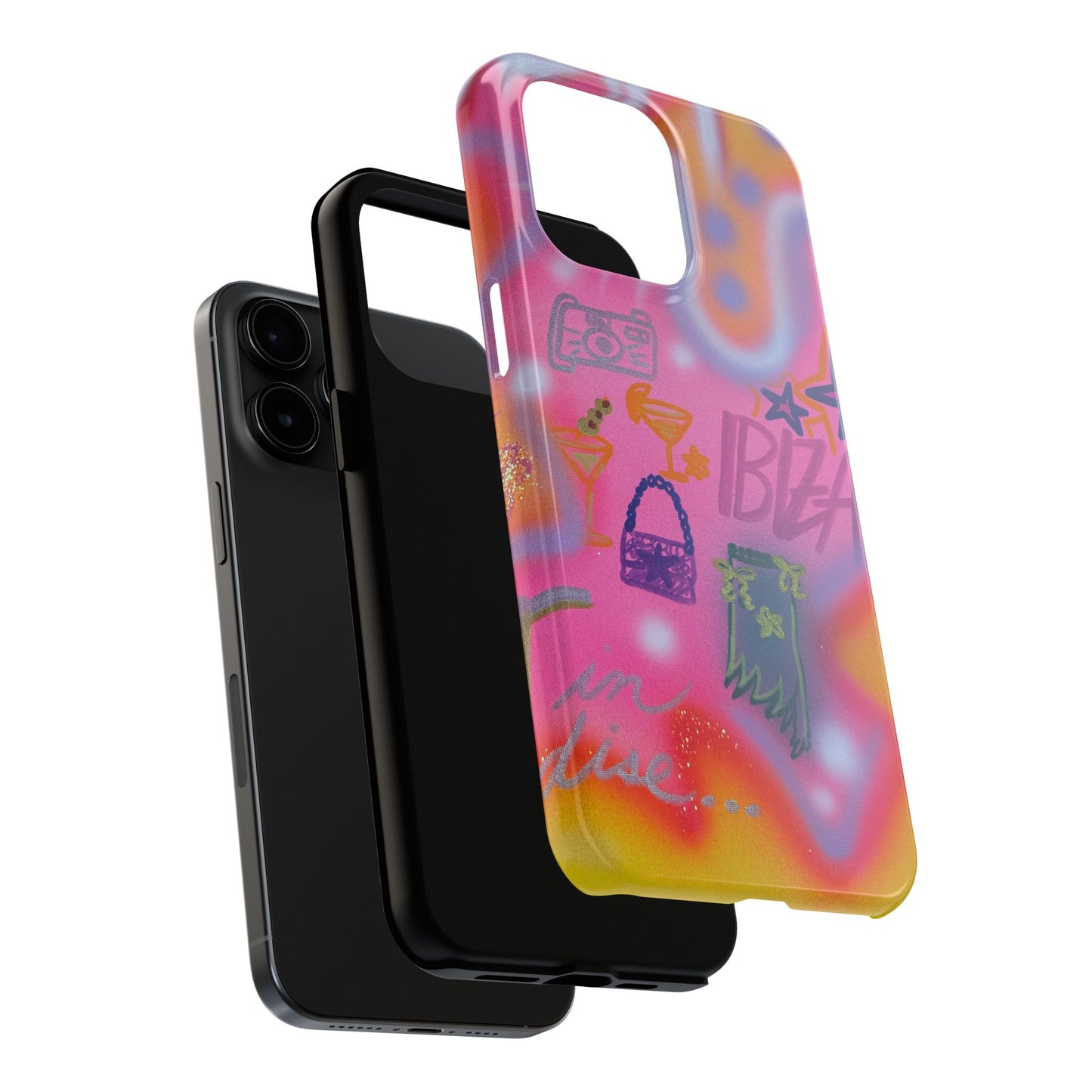 "ibiza" airbrush iPhone case