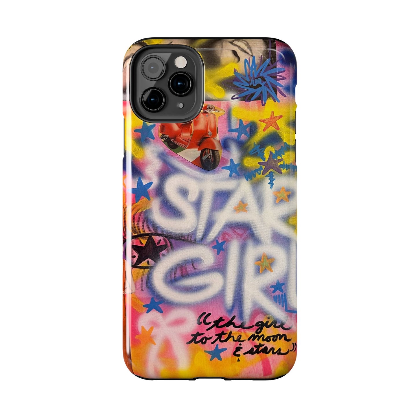 "STARGIRL" airbrush iPhone case