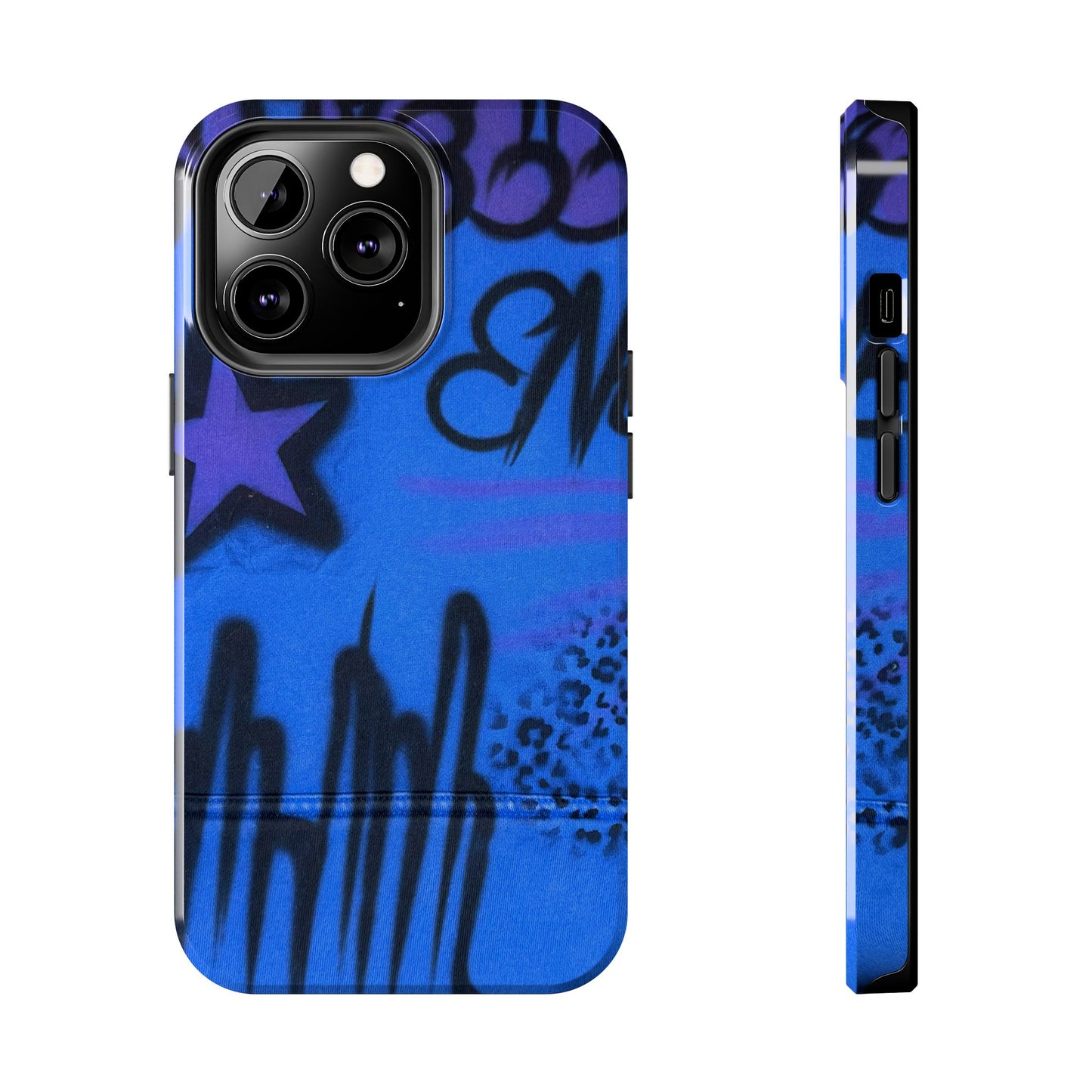 "infamous indigo" airbrush iPhone case