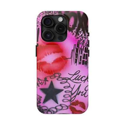 "ulterior motive" airbrush iPhone case