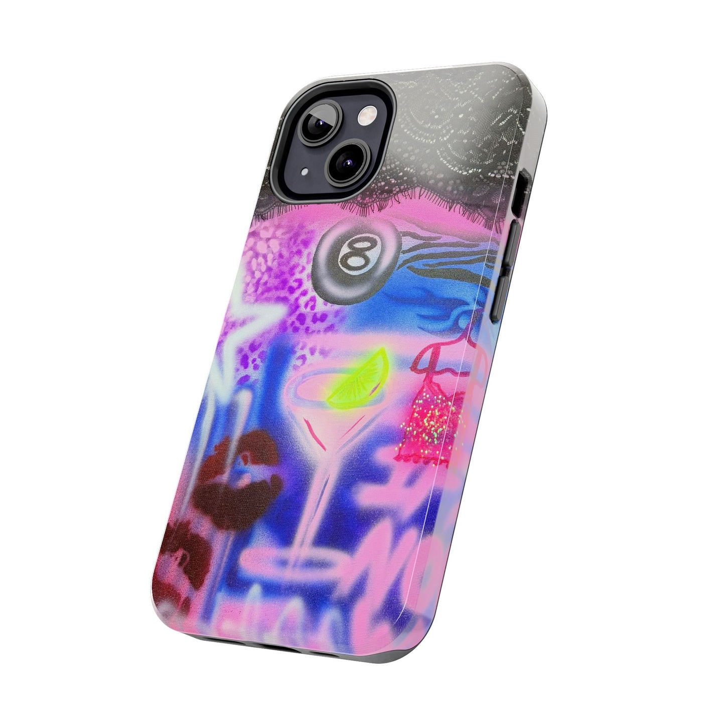 "dream life" airbrush iPhone case