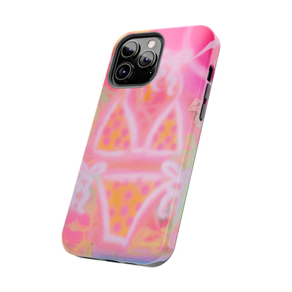 "yellow polka dot bikini" airbrush iPhone case