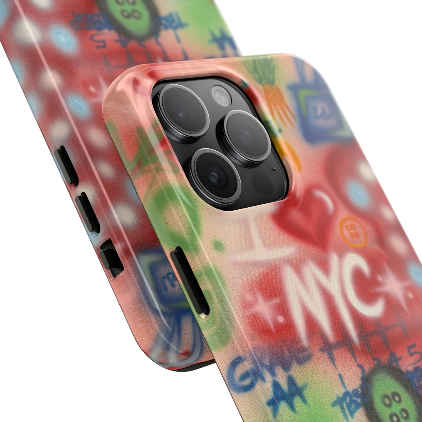 "i <3 NYC" airbrush iPhone case