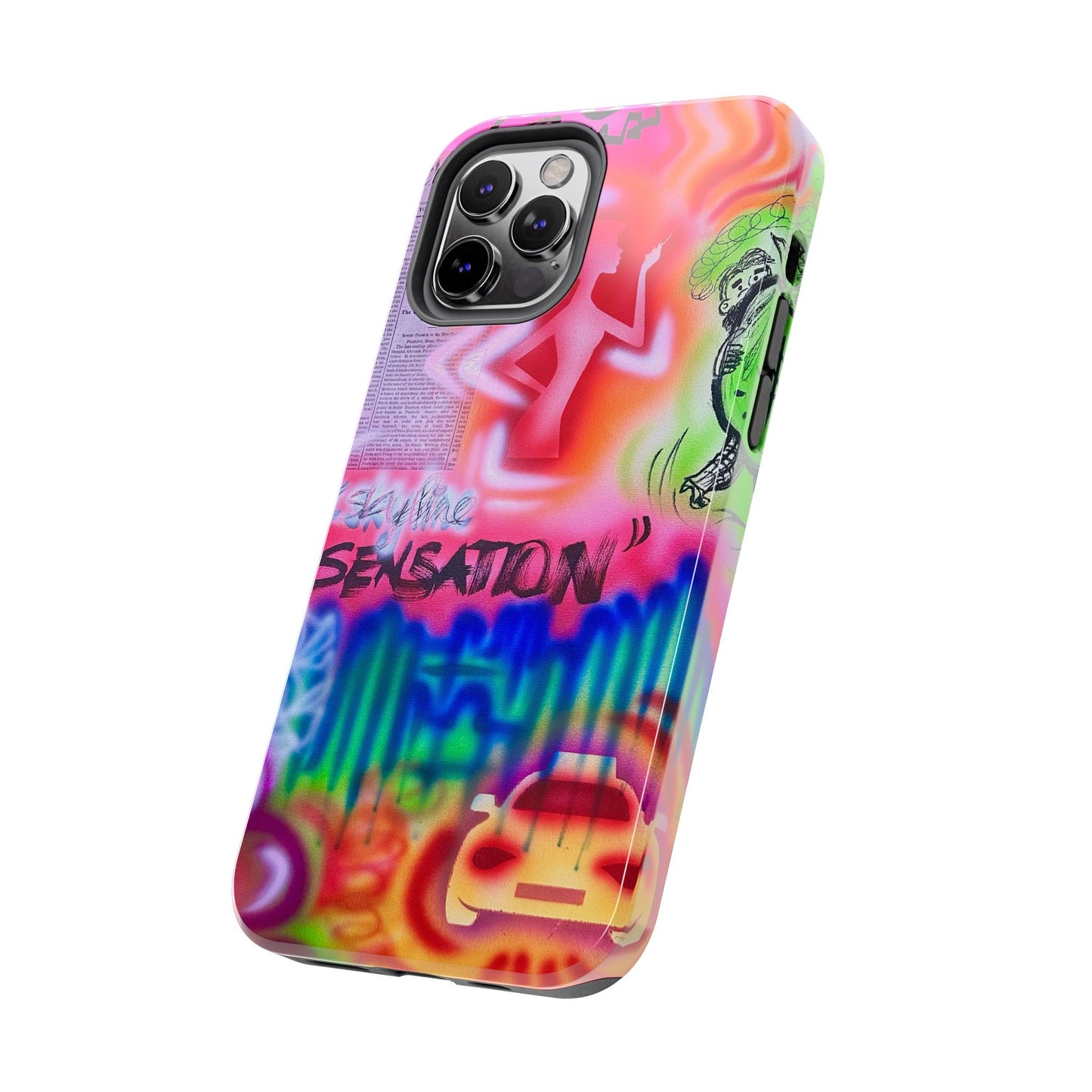 "skyline sensation" airbrush iPhone case