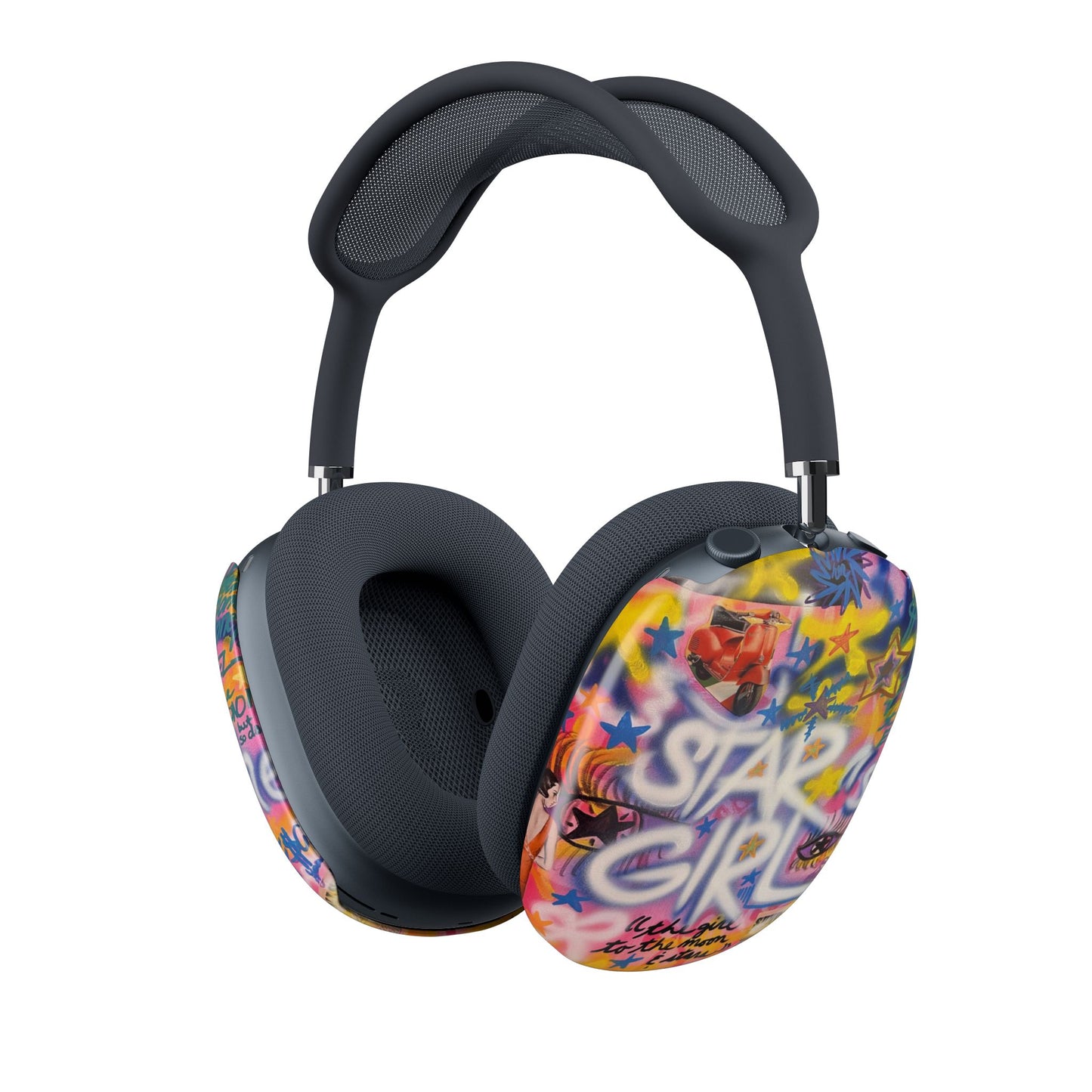 "STARGIRL" airbrush airpod max cases