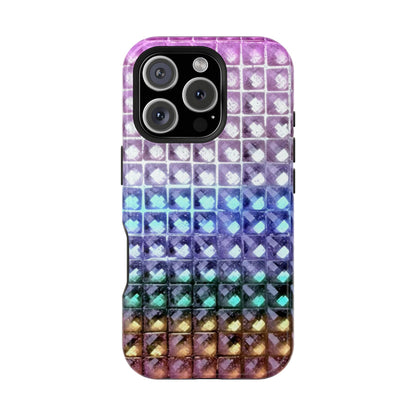 MagSafe "multicolor studs" airbrush iPhone case