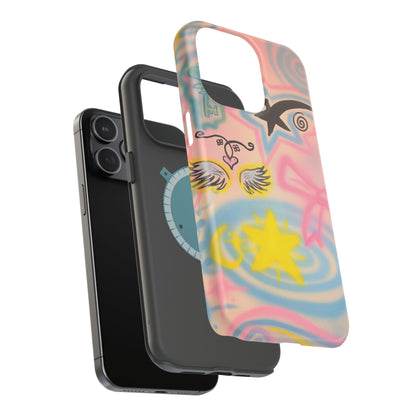 MagSafe "star energy" airbrush iPhone case