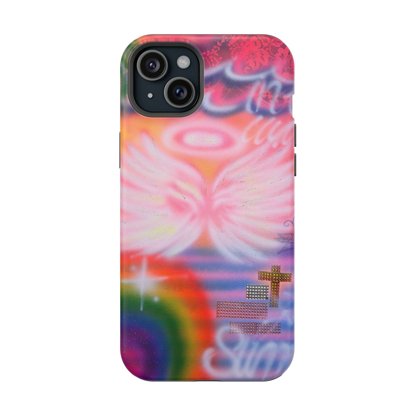MagSafe "summer bliss" airbrush iPhone case