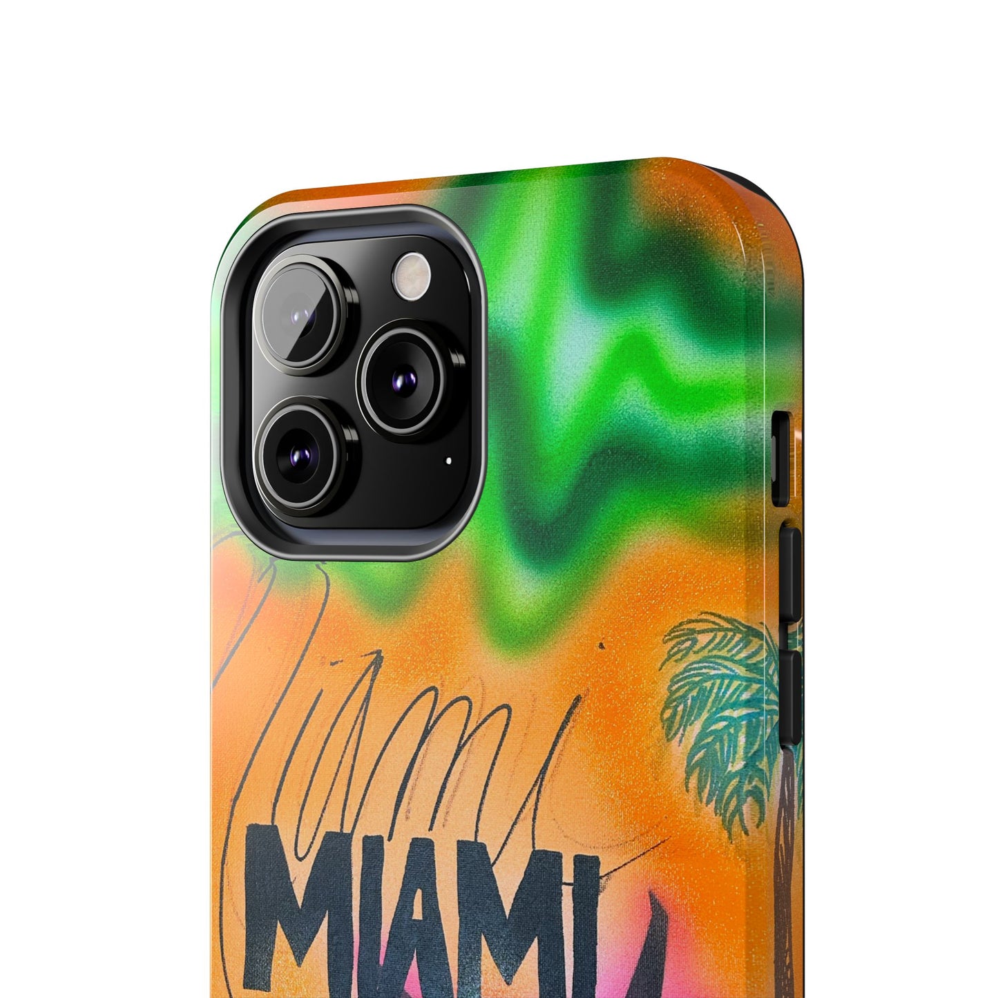 "miami, fl" airbrush iPhone case