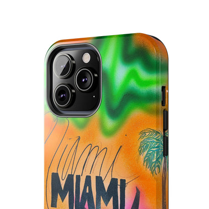 "miami, fl" airbrush iPhone case
