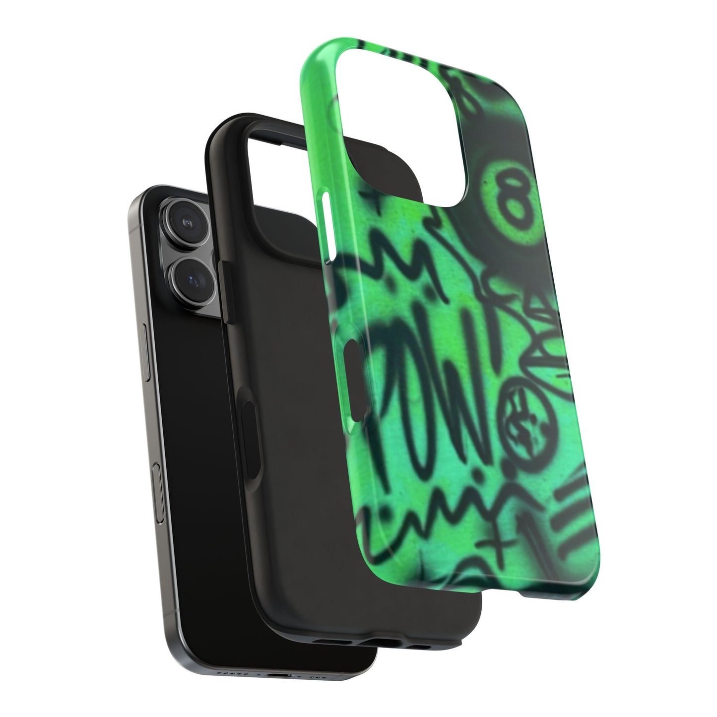 "POW! "airbrush iPhone case