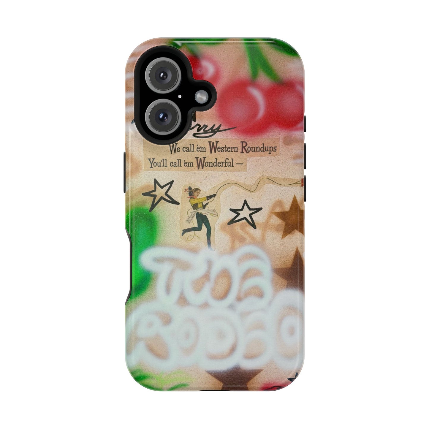 MagSafe "the rodeo" airbrush iPhone case